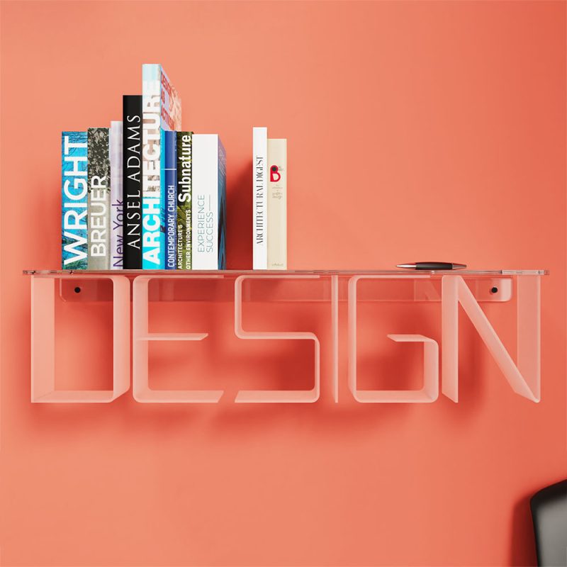 Shelf letters DESIGN