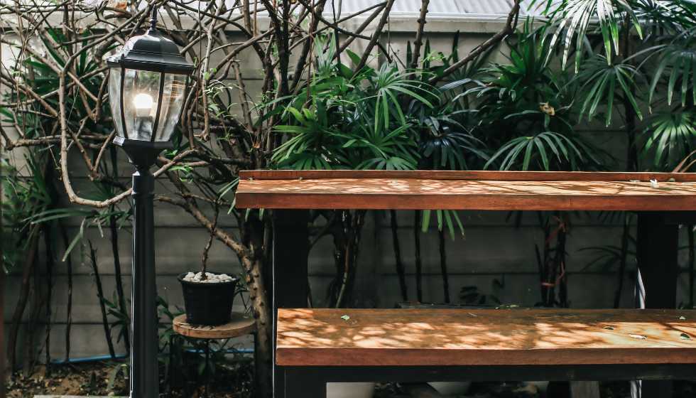 Shelving for outdoor use