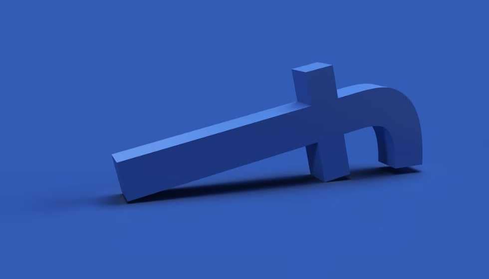 Logotipos corporativos en redes sociales como Facebook