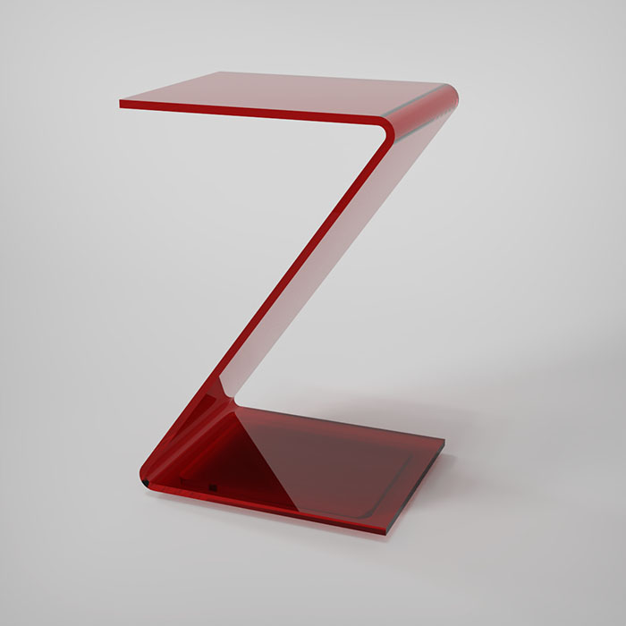 Anita Letters - Letras metacrilato - Z - Rojo